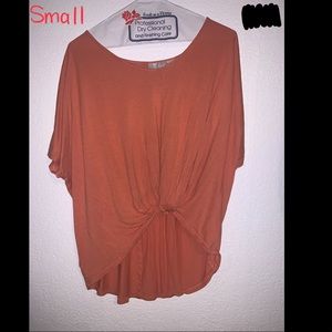 Orange shirt